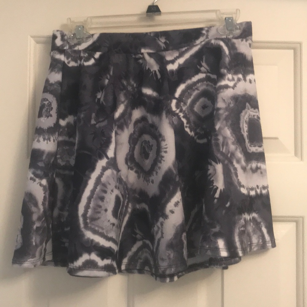 Tie dye skater skirt